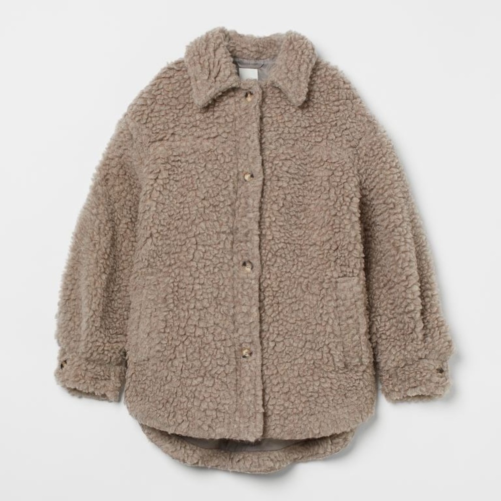 NWOT H&M Shearling Coat